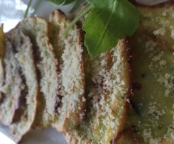 Pieczone placuszki parmezanowo-cukiniowe. FIT!