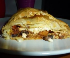 Ciasto francuskie z nadzieniem :-)