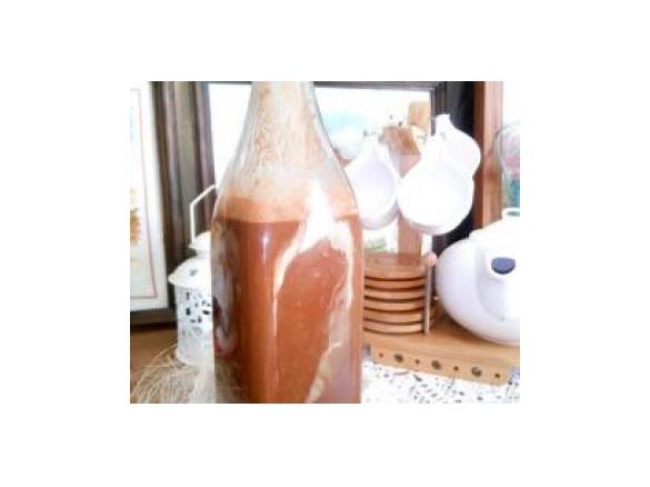 mleko czekoladowe z batata fit wegańskie