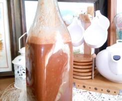 mleko czekoladowe z batata fit wegańskie