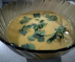 Zupa z brokułami i marchewką