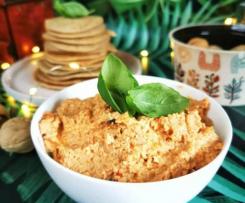 Wegańska pasta śródziemnomorska