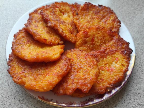 Placki ziemniaczane z papryką