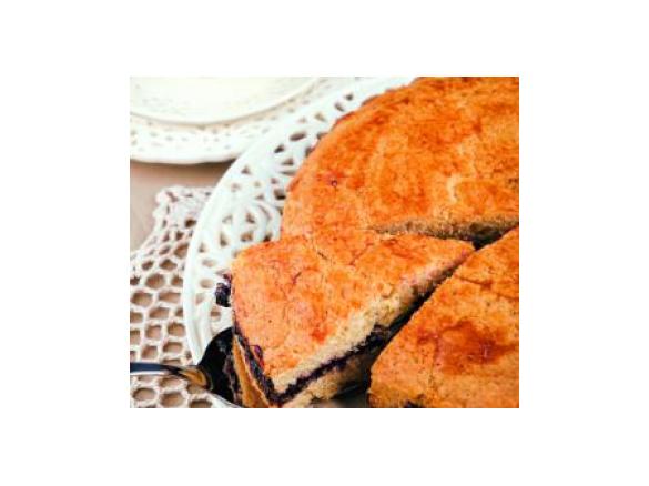 Kruche ciasto z powidłami