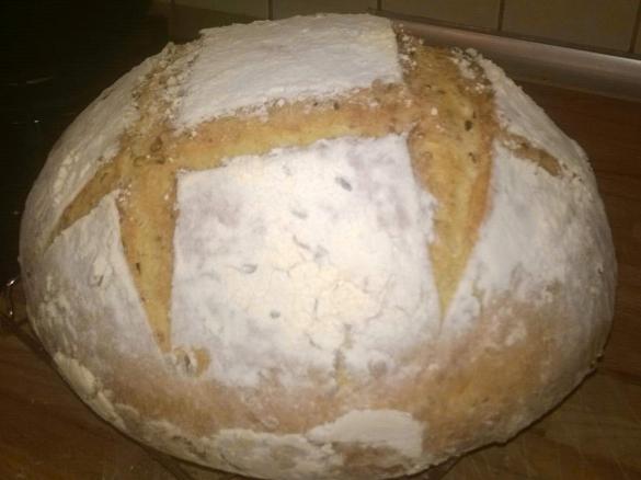 Prosty chleb pszenny