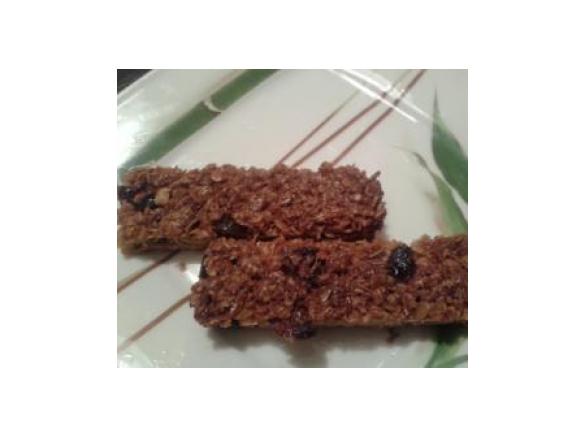 Zdrowe batoniki z żurawiną