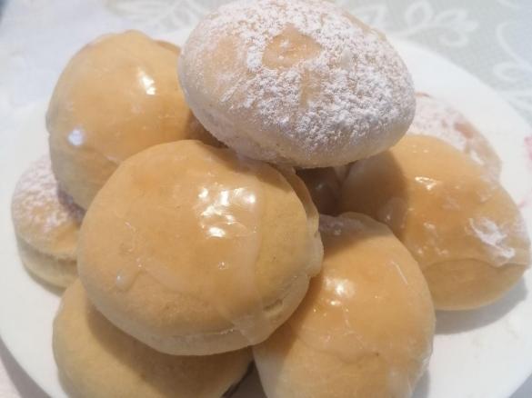 Wegańskie pączki dla siostruni