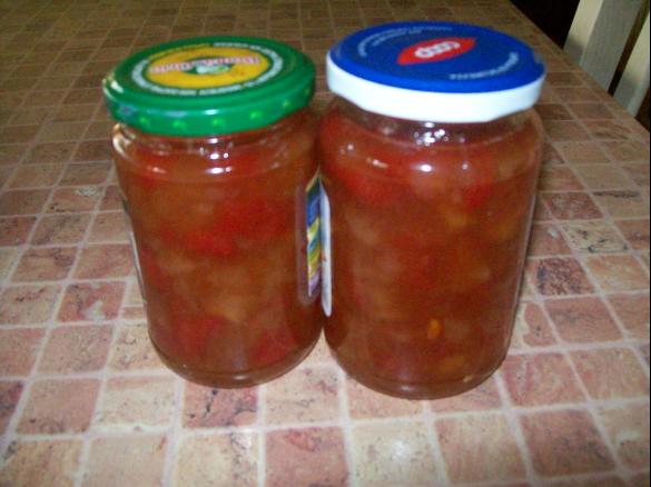 Marmolada arbuzowo - gruszkowa