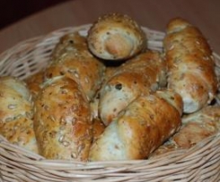 Aromatyczne dyniowo-słonecznikowe bułeczki