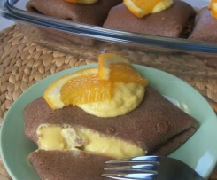 Kakaowo-pomaranczowe naleśniki