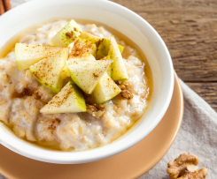 Owsianka cynamonowa z gruszką (5)