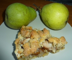 Szybka tarta gruszkowo-migdałowa :-)