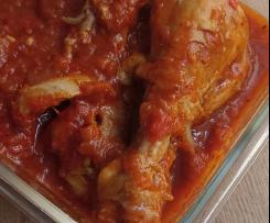 Kurczak duszony z papryką IKA