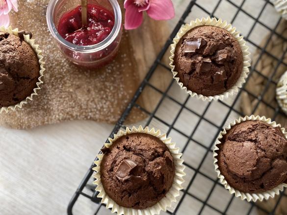 Muffiny mocno czekoladowe