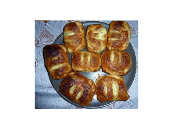 Ciastka francuskie z twarożkiem :-)