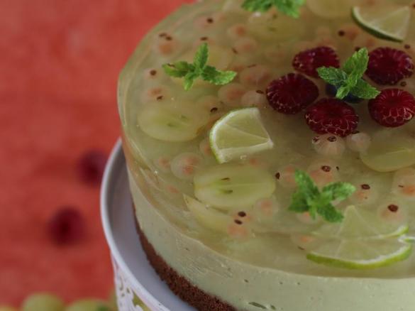 Limonkowy jagielnik z matcha