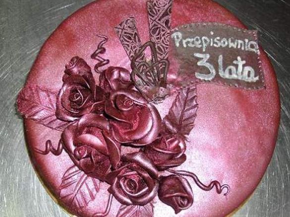 Tort dla przepisowni -Tort czekoladowy 