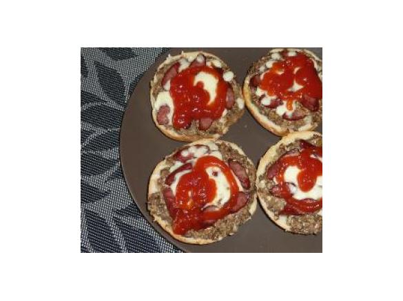 Szybkie zapiekane bułeczki :-)