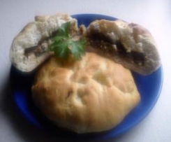 Bułeczki z pieczarkami