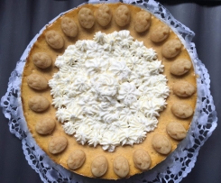 Sernik dyniowy na imbirowym spodzie