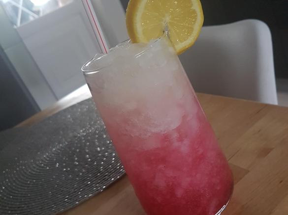 malinowo cytrynowa granita/slush