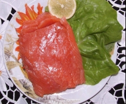 Łosoś "wędzony na zimno"