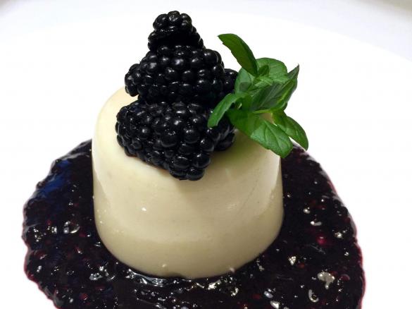 pudding jaglany (wegańska "panna cotta")