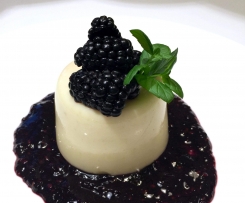 pudding jaglany (wegańska "panna cotta")