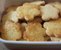 Kruche ciasteczka kukurydziane (bezglutenowe)