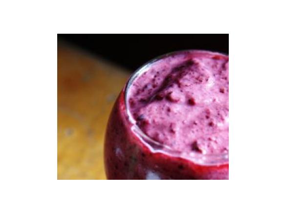 Deser z aronii i banana