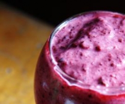 Deser z aronii i banana