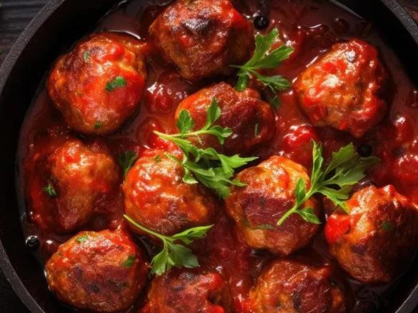 pulpety/ klopsiki w sosie pomidorowym