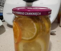 Limonki, cytryny, mandarynki w syropie imbirowym