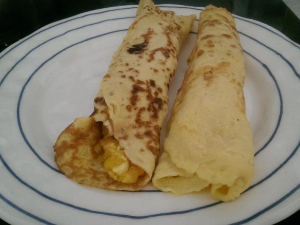 Naleśniki z fetą i dynią