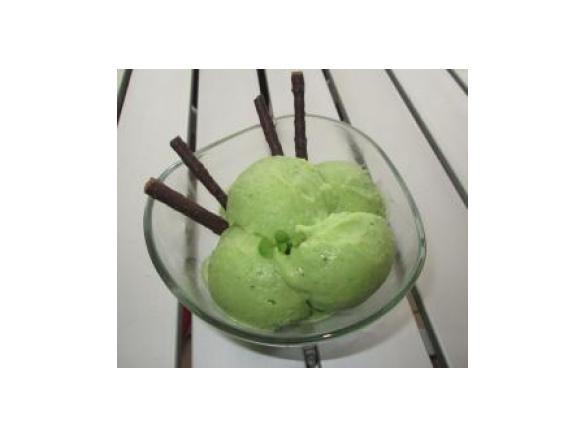 Sorbet bazyliowo - cytrynowy