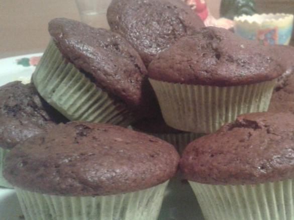 Muffinki mocno czekoladowe z chilli