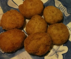 nuggetsy z sosikiem czosnkowym