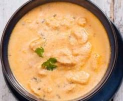 Zupa tajska z kurczakiem i batatami