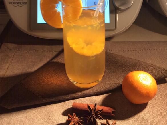 Grzaniec z mandarynkami