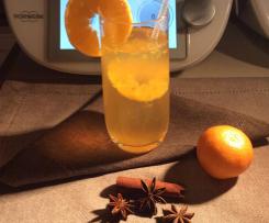 Grzaniec z mandarynkami