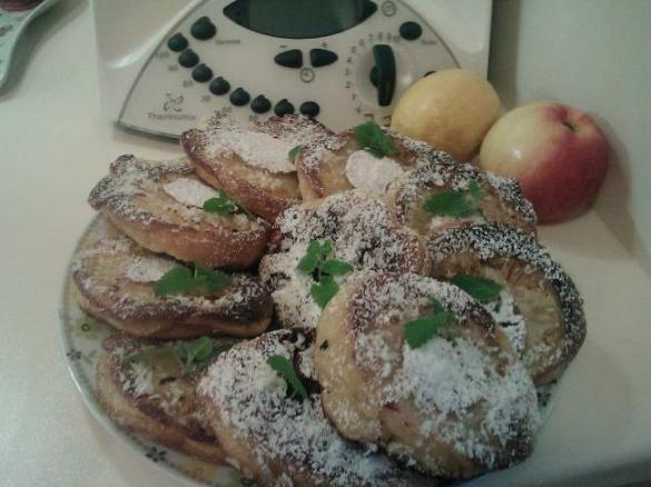 Kokosowo-ananasowe placki z patelni