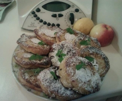 Kokosowo-ananasowe placki z patelni