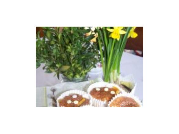 Wariant Mazurek marchewkowy =muffinki :) 