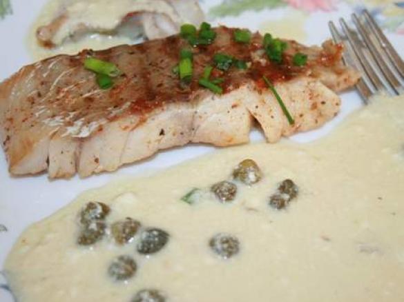 Dorsz w sosie musztardowym