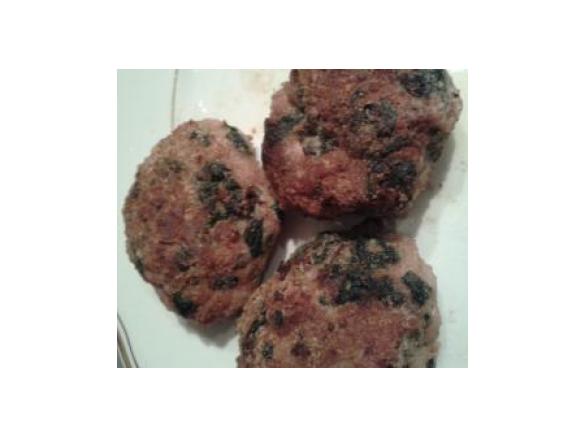 Kotlety ze szpinakiem