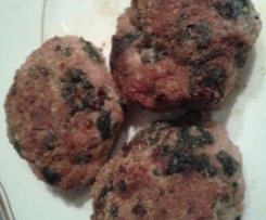 Kotlety ze szpinakiem