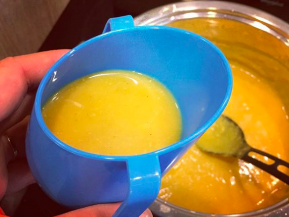 Krem z dyni i batatów (zupa dla dziecka i nie tylko - BLW / rozszerzanie diety)