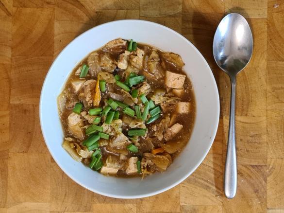 Zupa Kimchi z boczkiem