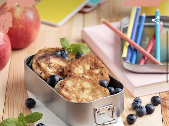 Placki z serka wiejskiego