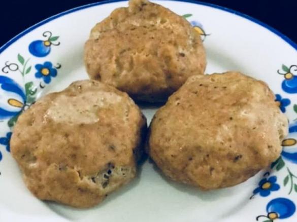 Kotleciki mielone z indyka z farszem pieczarowym